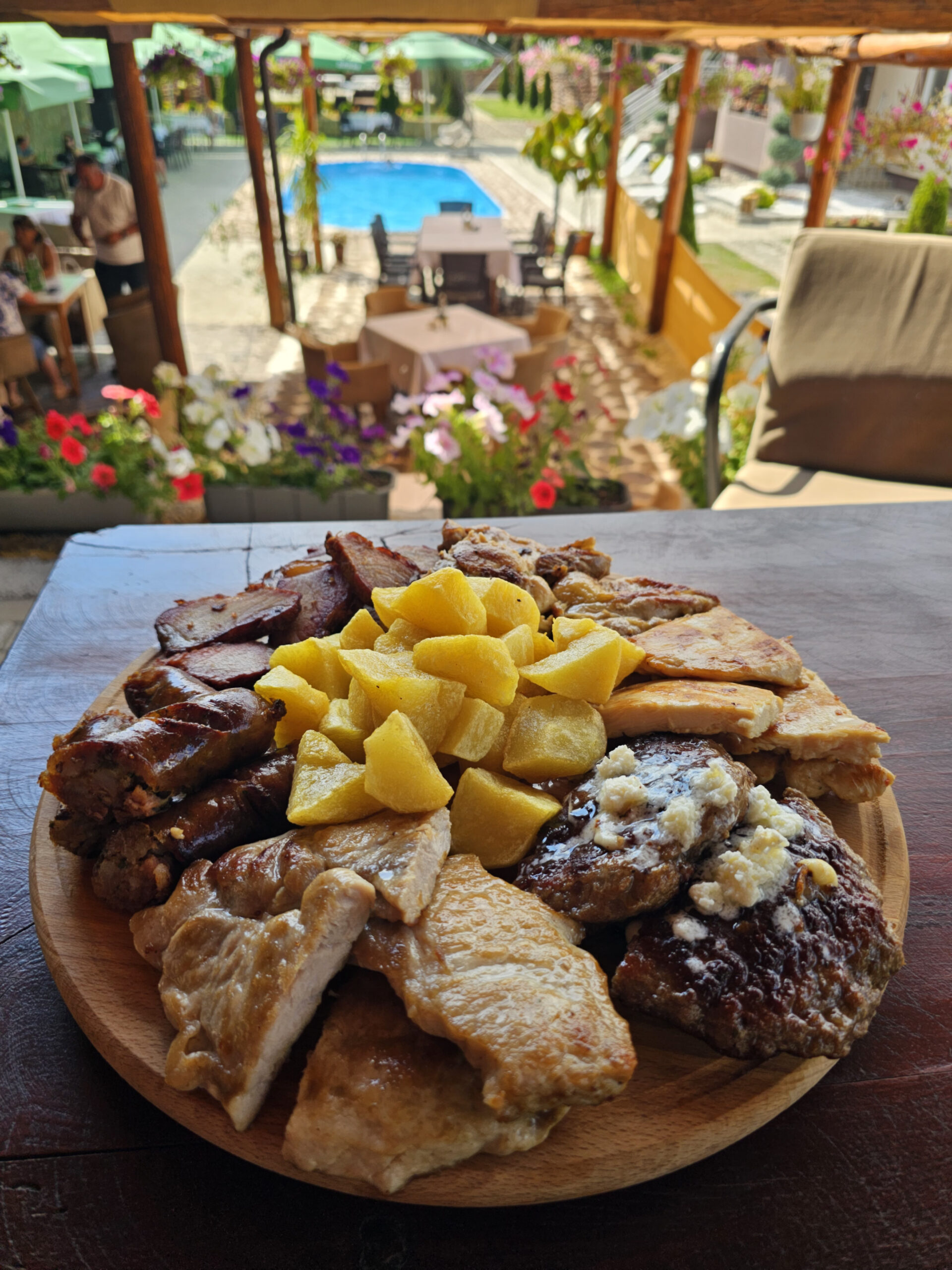 etno organic food Ohrid traditional Macedonian cuisine Resort Bate Bole restaurant